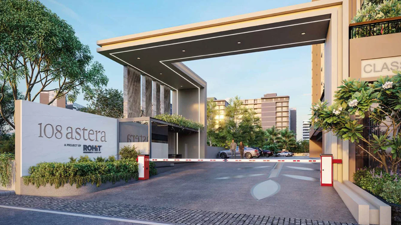 Rohit 108 Astera Punawale Entrance Gate Image