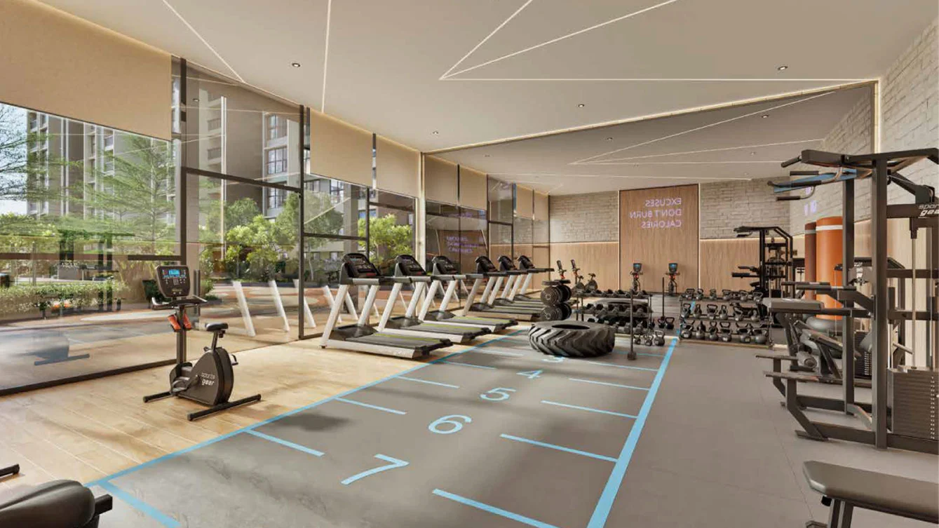Rohit 108 Astera Punawale Equipped Gymnasium Image