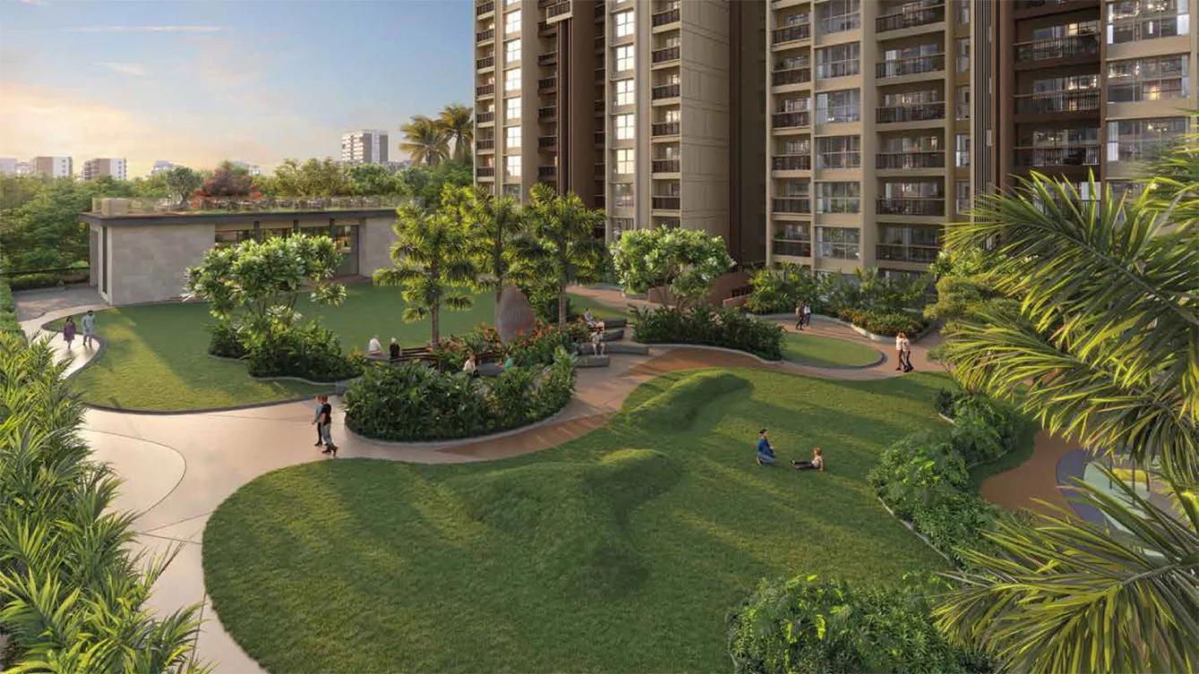 Rohit 108 Astera Punawale Landscaped Garden Image