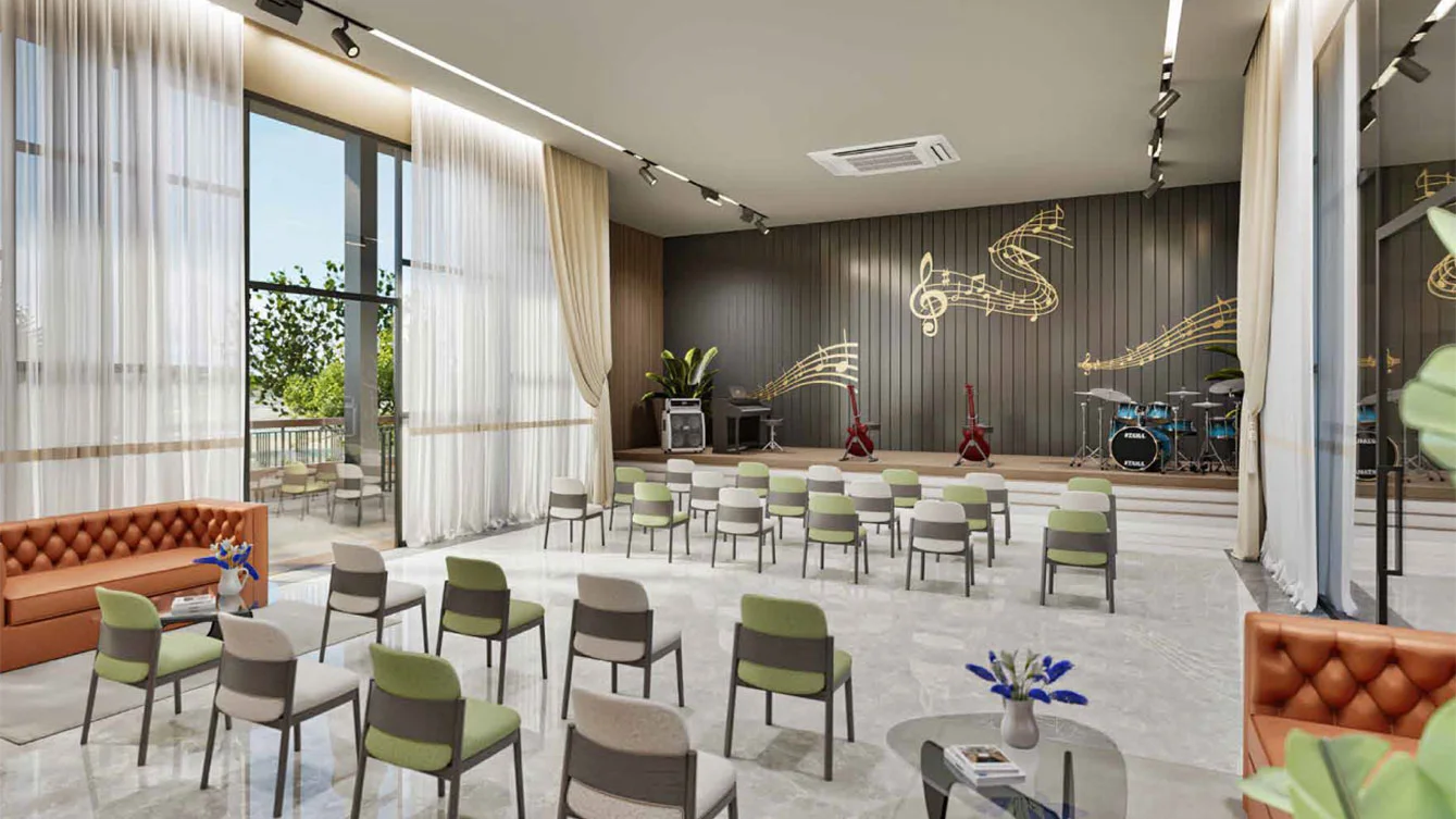 Rohit 108 Astera Punawale Musical Room Image